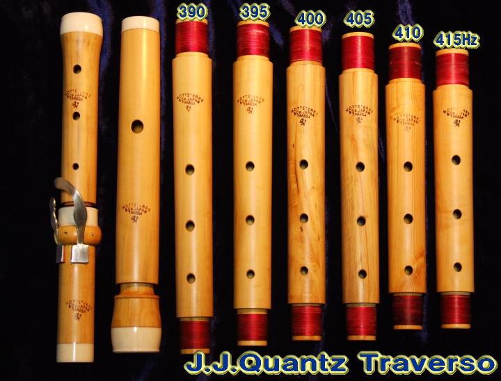 クヴァンツのトラヴェルソ(J.J.Quantz, 2Key Traverso)1枚目の画像